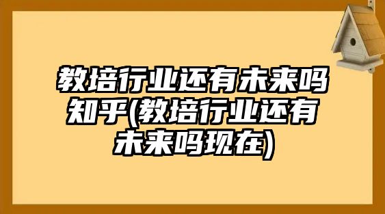 教培行業(yè)還有未來嗎知乎(教培行業(yè)還有未來嗎現(xiàn)在)